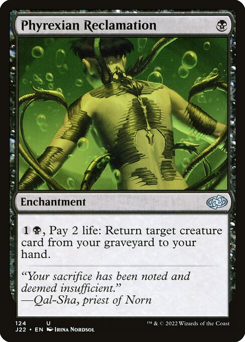 Phyrexian Reclamation - Jumpstart 2022 - #124