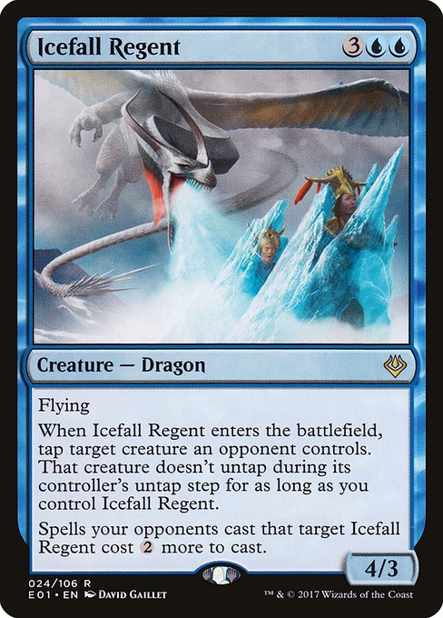 Icefall Regent - Archenemy: Nicol Bolas - #24