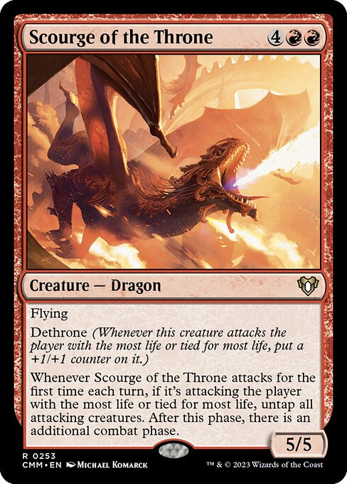 Scourge of the Throne - Commander Masters - #253