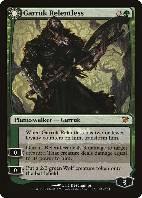 Garruk Relentless - Innistrad - #181