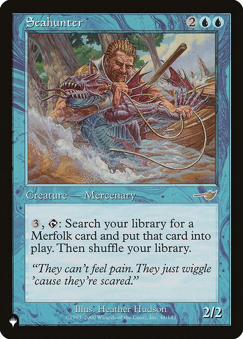 Seahunter - The List Reprints - #NEM-41