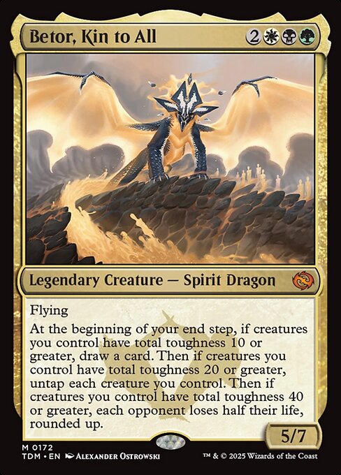 Betor, Kin to All - Tarkir: Dragonstorm - #172