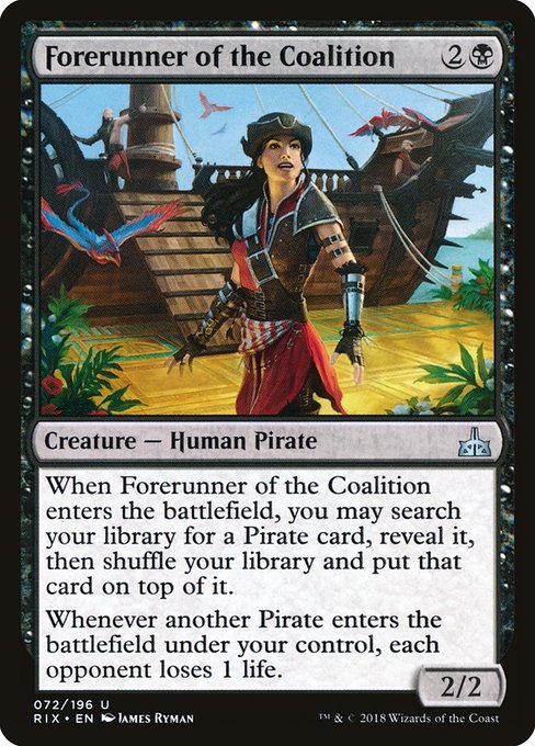 Forerunner of the Coalition - Rivals of Ixalan - #72