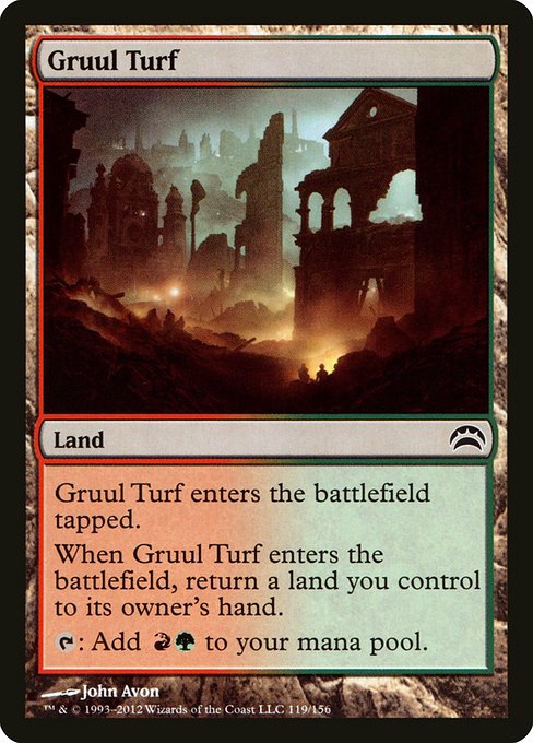 Gruul Turf - Planechase 2012 - #119
