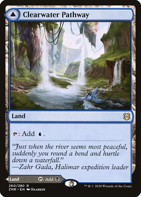 Clearwater Pathway - Zendikar Rising - #260