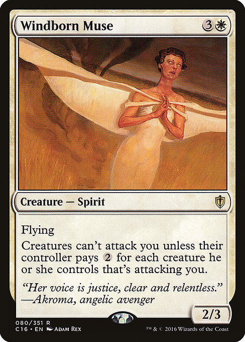 Windborn Muse - Commander 2016 - #80