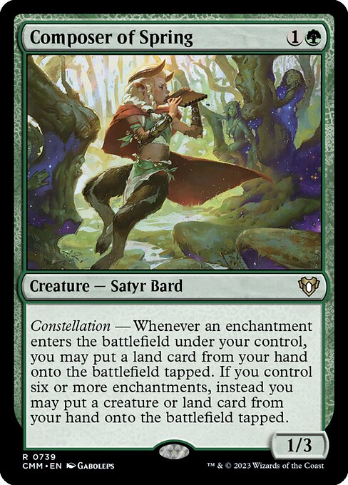 Composer of Spring - Commander Masters - #739