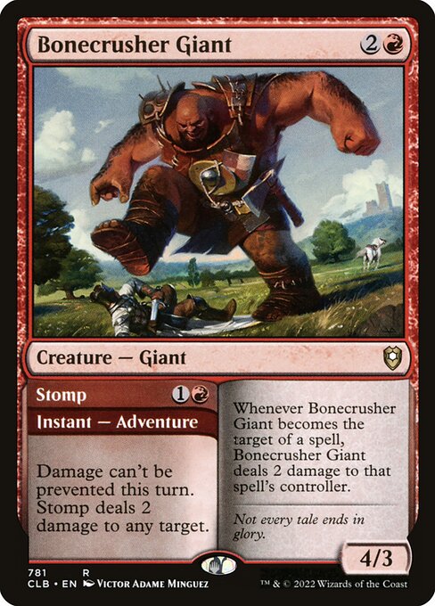 Bonecrusher Giant - Commander Legends: Battle for Baldur's Gate - #781