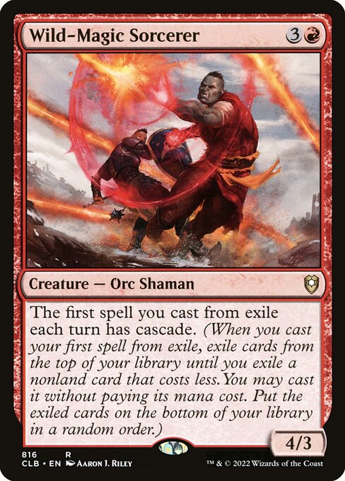 Wild-Magic Sorcerer - Commander Legends: Battle for Baldur's Gate - #816