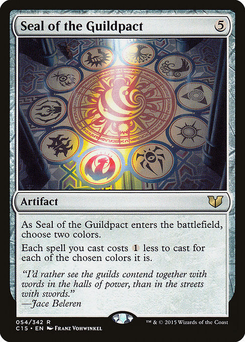Seal of the Guildpact - Commander 2015 - #54