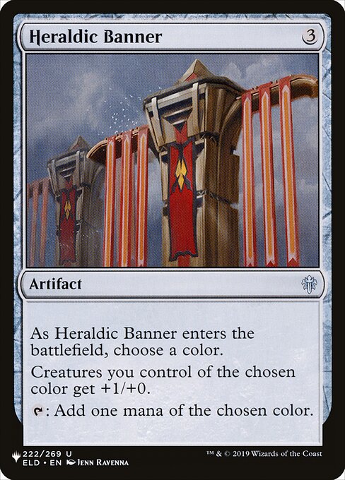 Heraldic Banner - The List Reprints - #ELD-222