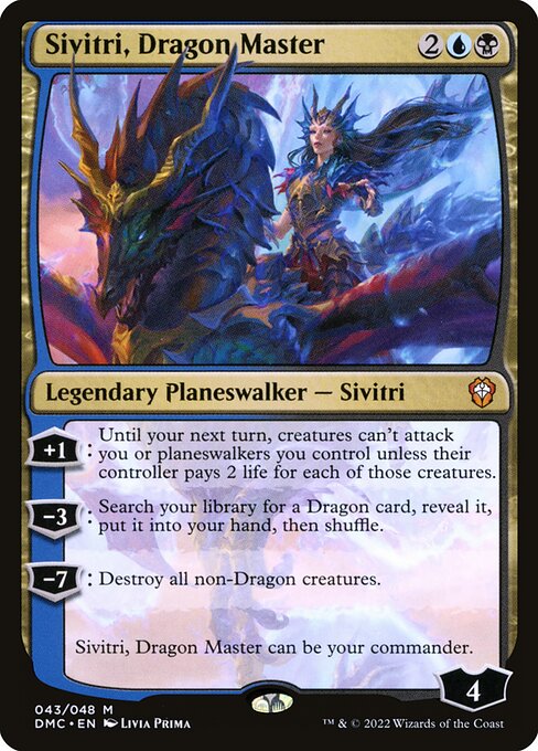 Sivitri, Dragon Master - Commander: Dominaria United - #43