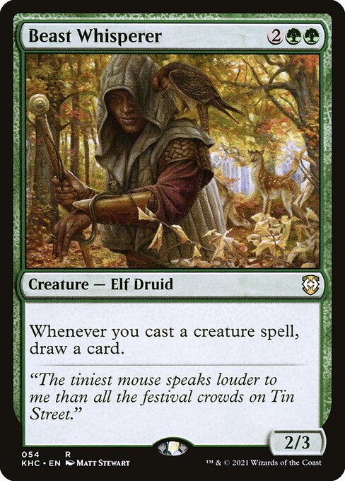 Beast Whisperer - Commander: Kaldheim - #54