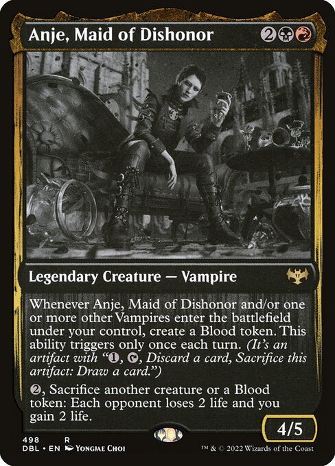 Anje, Maid of Dishonor - Innistrad: Double Feature - #498