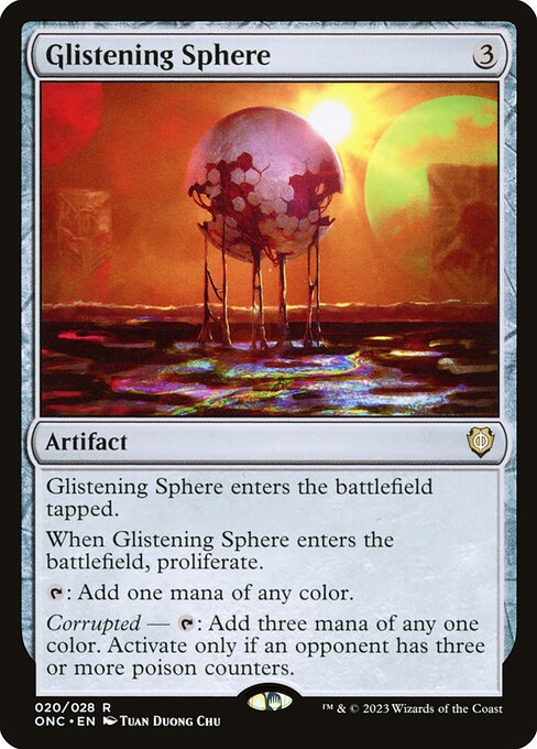 Glistening Sphere - Commander: Phyrexia: All Will Be One - #20