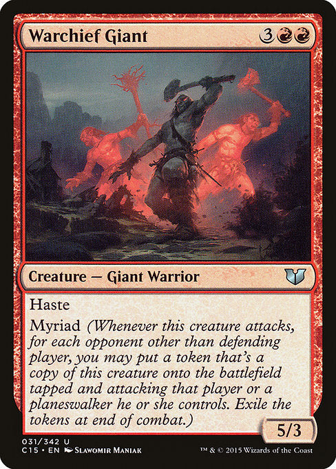 Warchief Giant - Commander 2015 - #31