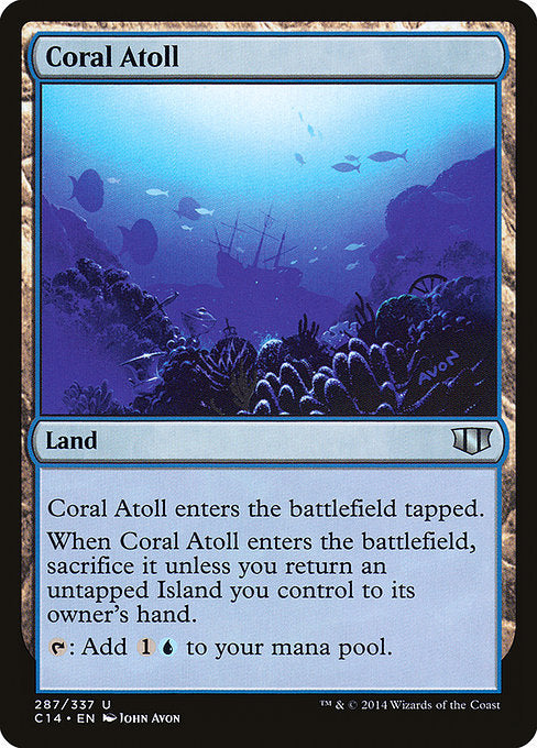 Coral Atoll - Commander 2014 - #287