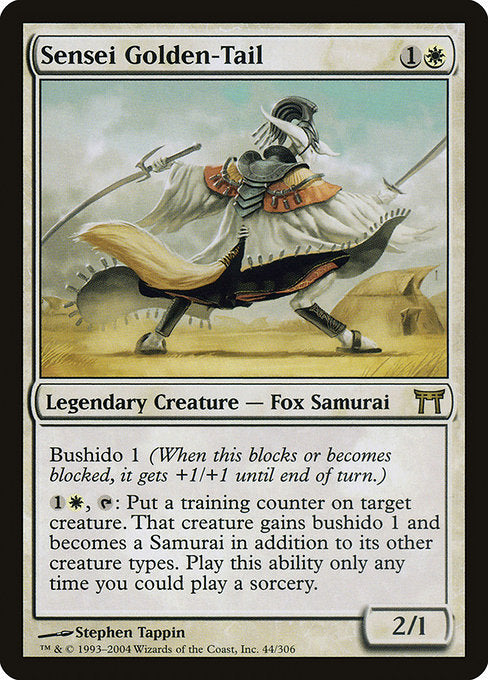 Sensei Golden-Tail - Champions of Kamigawa - #44