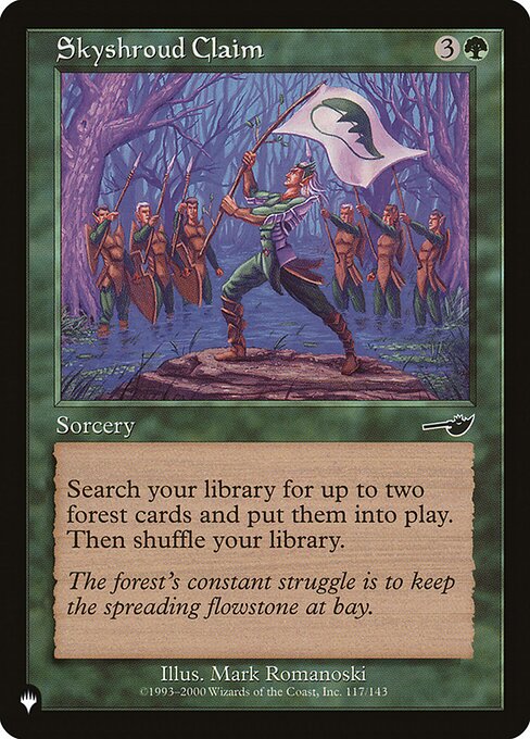 Skyshroud Claim - The List Reprints - #NEM-117