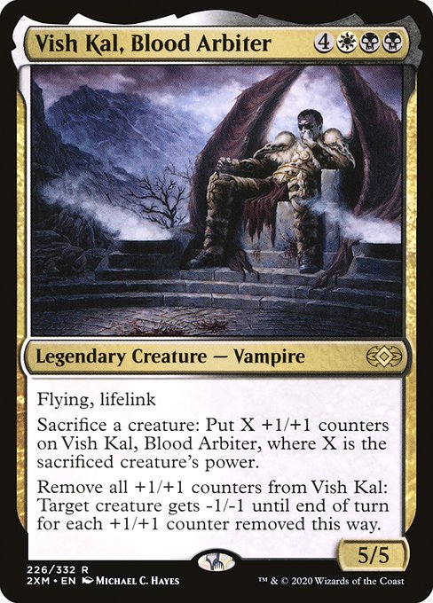 Vish Kal, Blood Arbiter - Double Masters - #226