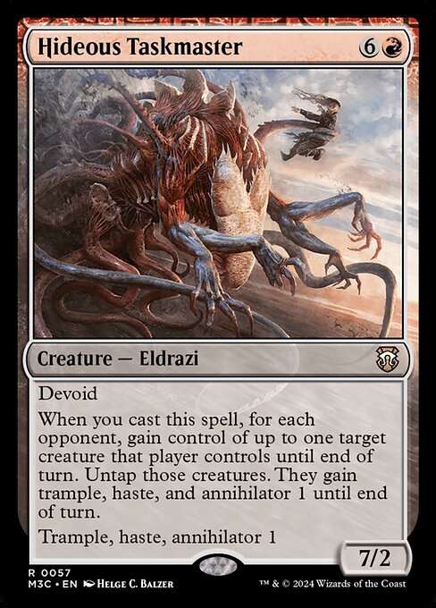 Hideous Taskmaster - Commander: Modern Horizons 3 - #57