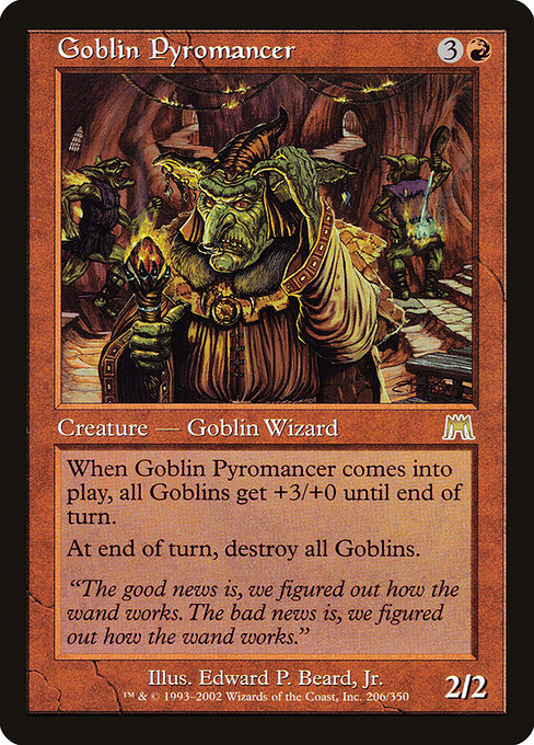 Goblin Pyromancer - Onslaught - #206