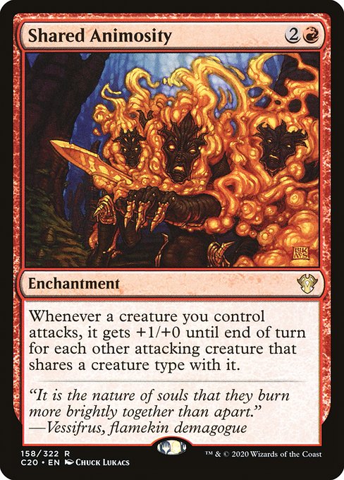 Shared Animosity - Commander 2020 - #158