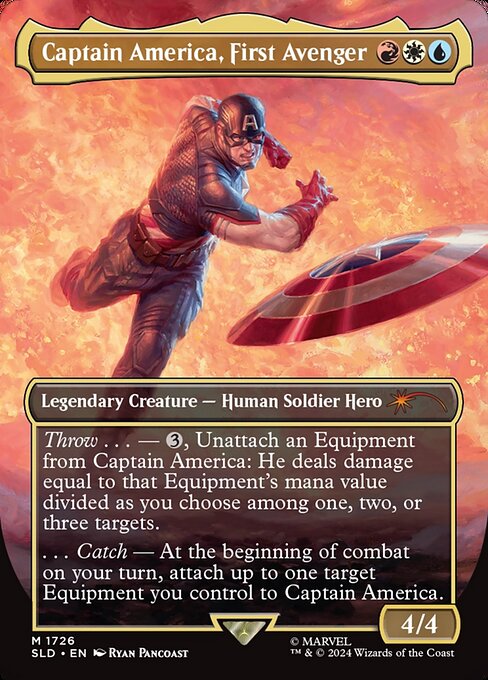 Captain America, First Avenger - Secret Lair Drop Series - #1726