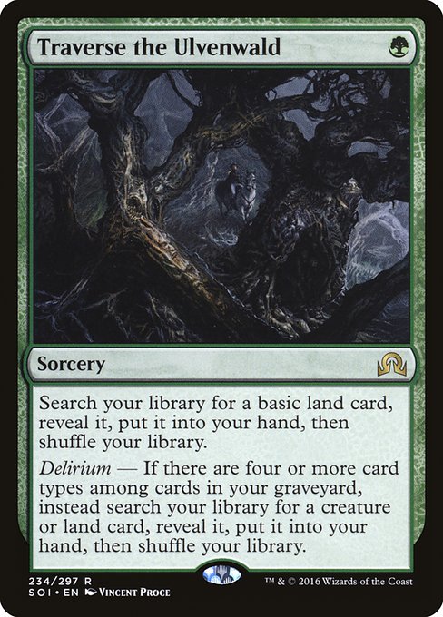 Traverse the Ulvenwald - Shadows over Innistrad - #234