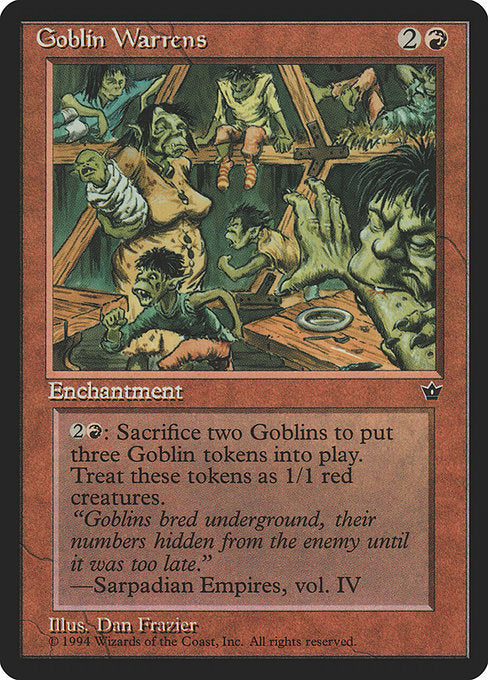 Goblin Warrens - Fallen Empires - #59