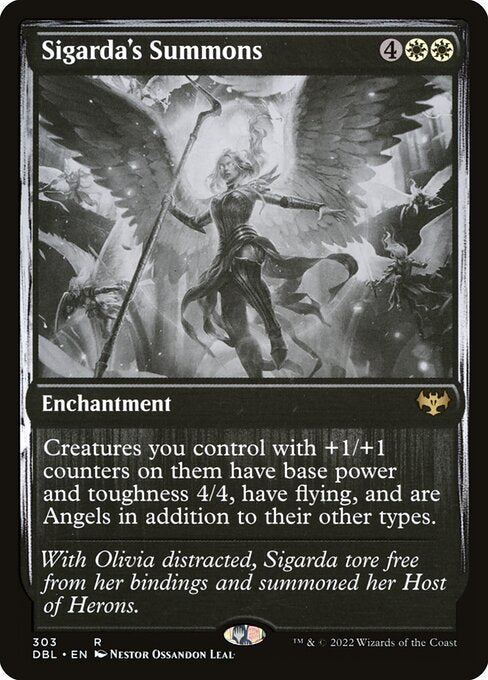 Sigarda's Summons - Innistrad: Double Feature - #303