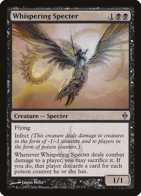 Whispering Specter - New Phyrexia - #77