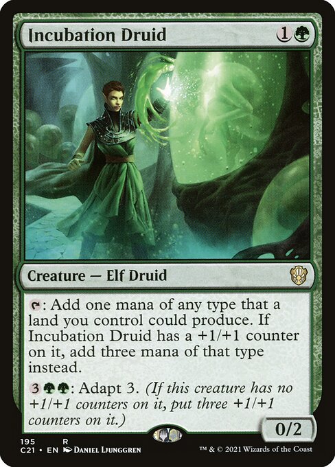 Incubation Druid - Commander 2021 - #195