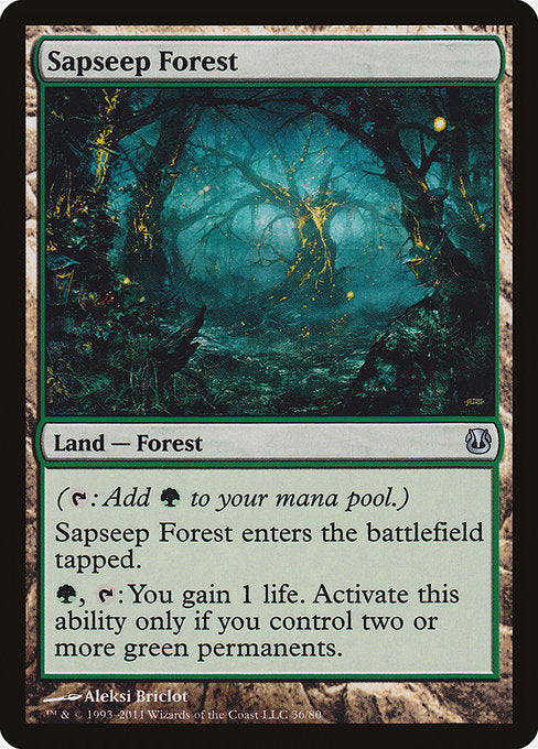 Sapseep Forest - Duel Decks: Ajani vs. Nicol Bolas - #36