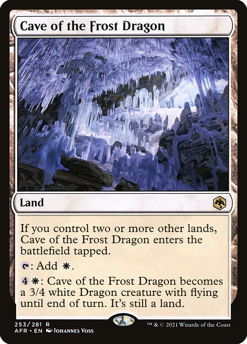 Cave of the Frost Dragon - Adventures in the Forgotten Realms - #253