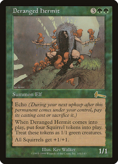 Deranged Hermit - Urza's Legacy - #101