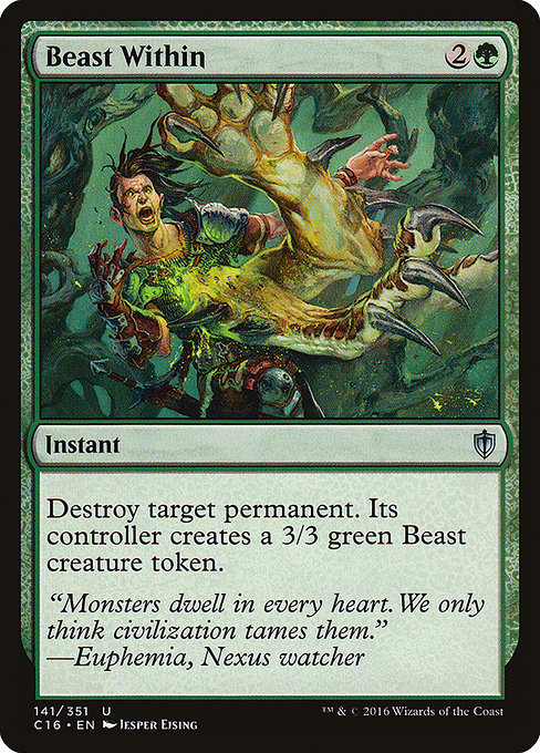 Beast Within - Commander 2016 - #141