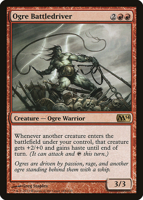 Ogre Battledriver - Magic 2014 (M14) - #148