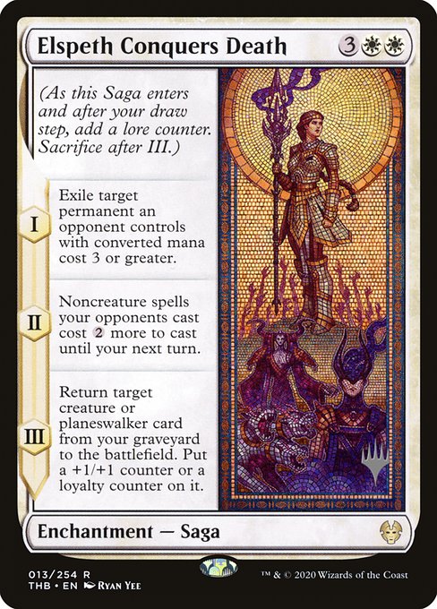 Elspeth Conquers Death - Promo Pack: Theros Beyond Death - #13p