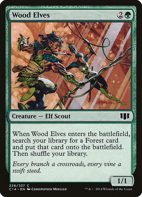 Wood Elves - Commander 2014 - #226