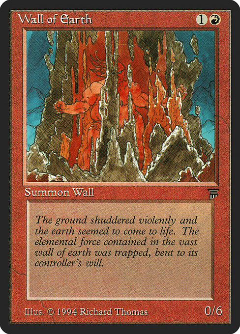 Wall of Earth - Legends - #169
