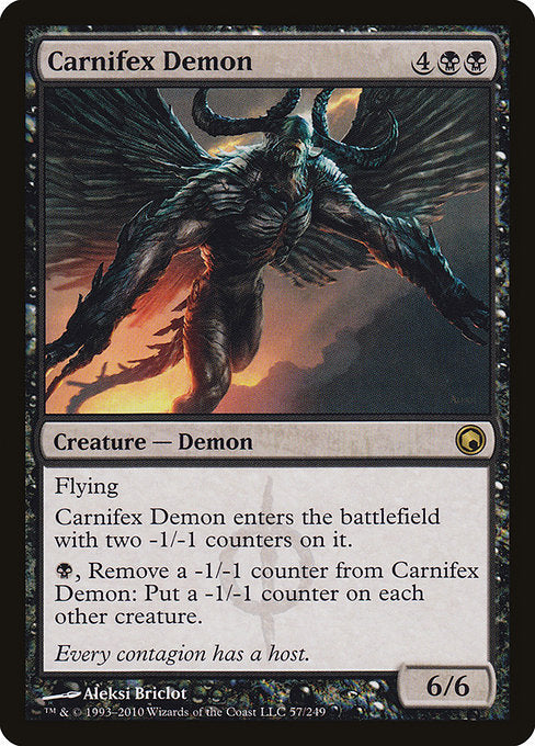 Carnifex Demon - Scars of Mirrodin - #57