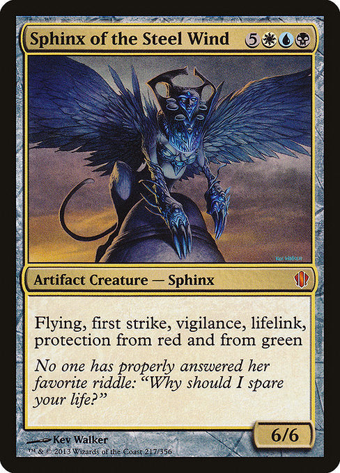 Sphinx of the Steel Wind - Commander 2013 - #217