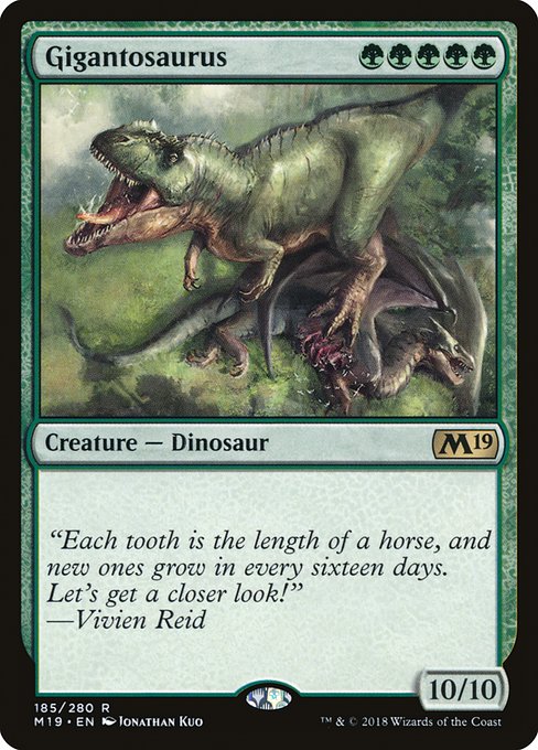 Gigantosaurus - Core Set 2019 - #185