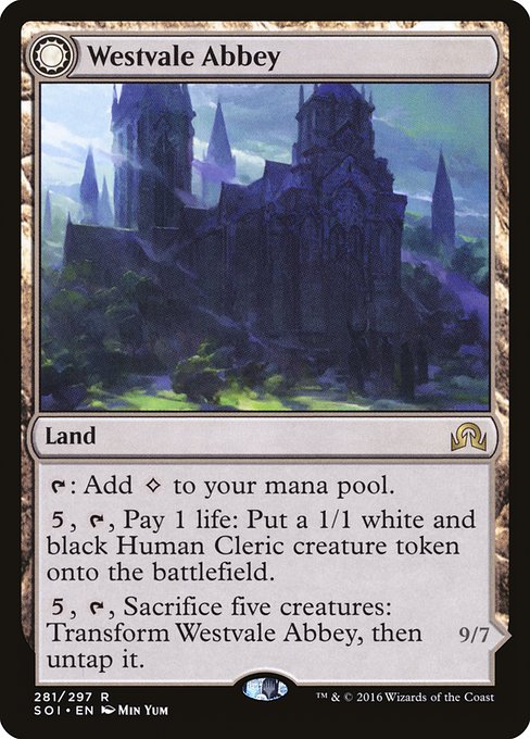 Westvale Abbey - Shadows over Innistrad - #281