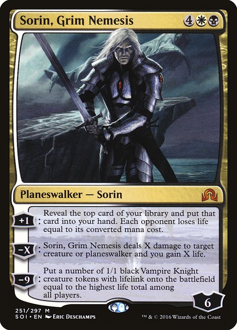 Sorin, Grim Nemesis - Shadows over Innistrad - #251