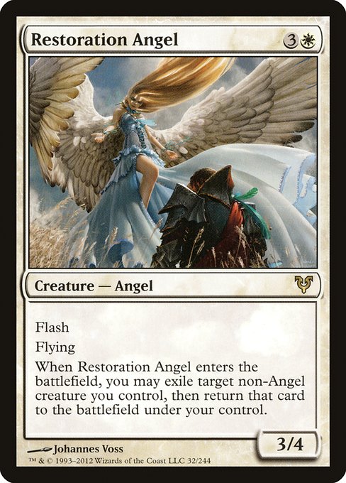 Restoration Angel - Avacyn Restored - #32