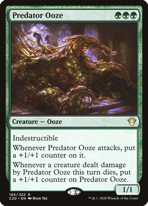 Predator Ooze - Commander 2020 - #185