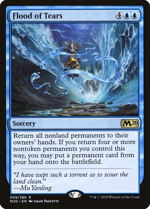 Flood of Tears - Core Set 2020 - #59