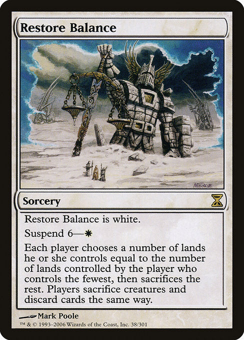 Restore Balance - Time Spiral - #38